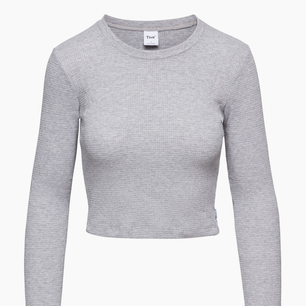 TNA Aritzia Waffle Longsleeve